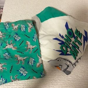 Kids Dinosaur pj set